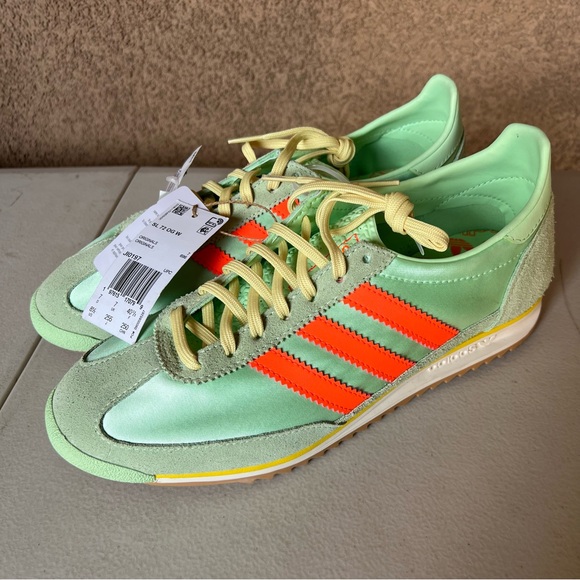 adidas Shoes - NWT Adidas SL 72 OG W Sneakers Semi Green Spark Solar Orange Mint Size 8.5/7.5